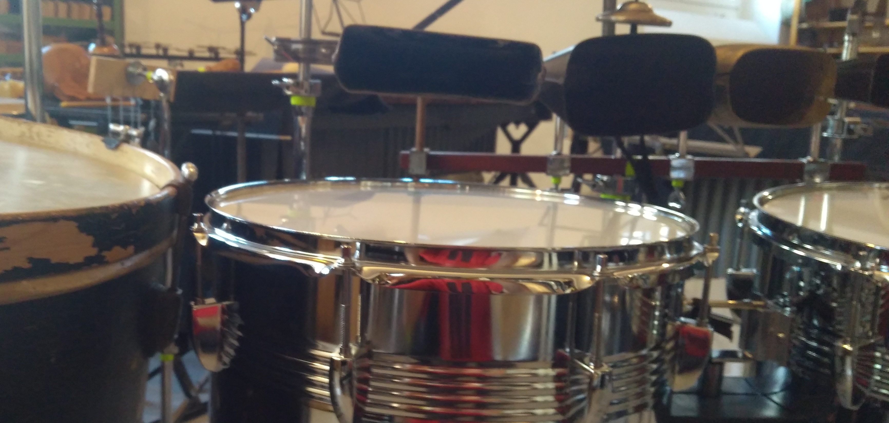 timbales now at the right height